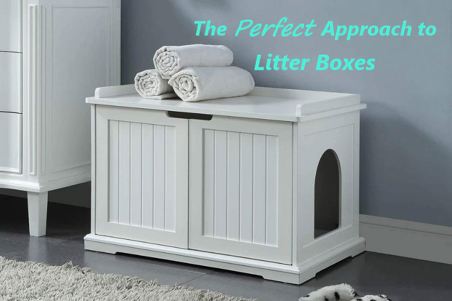 Perfect litter clearance box