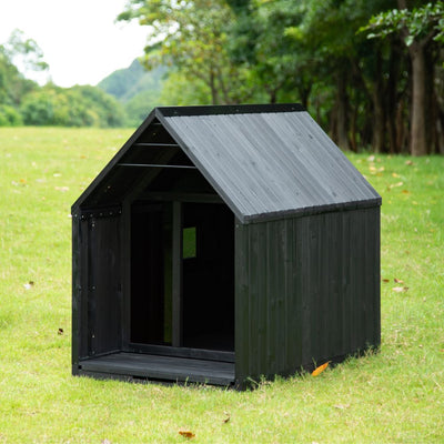 Nordic Modern Dog House, Black