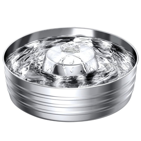 Petwant 360 Stainless Steel Dog Fountain Modern Pets