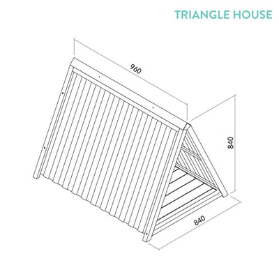 Modern Triangle Dog House