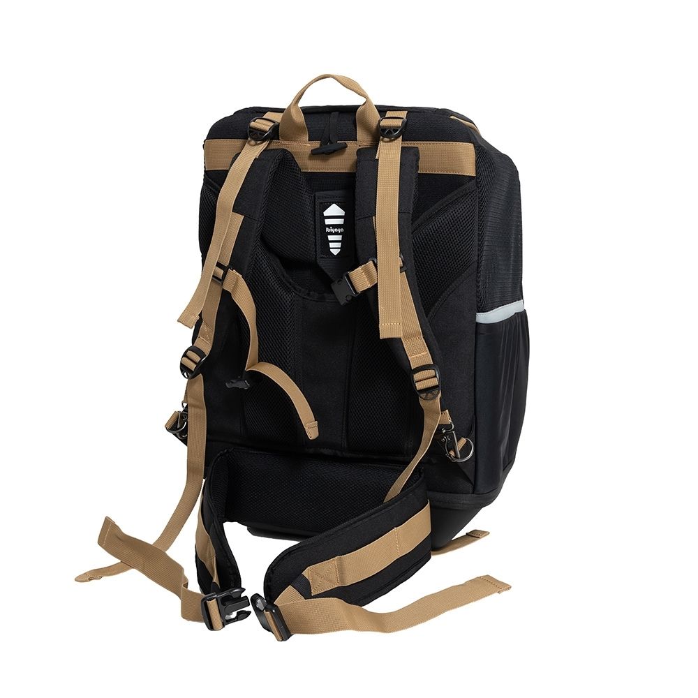 Ibiyaya Champion Large Dog Backpack Black Modern Pets