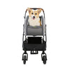 Ibiyaya NeoRider Multipurpose Detachable Pet Stroller, Silver Mist