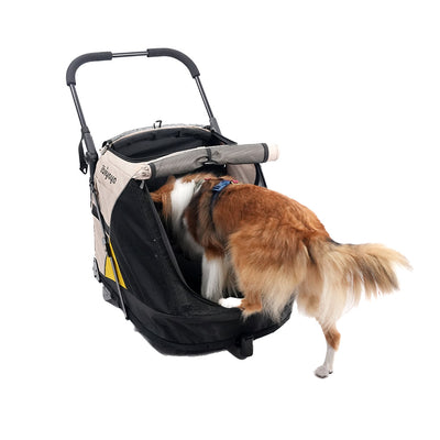 Ibiyaya Minika 3-in-1 Pet Stroller System, Arizona Tan