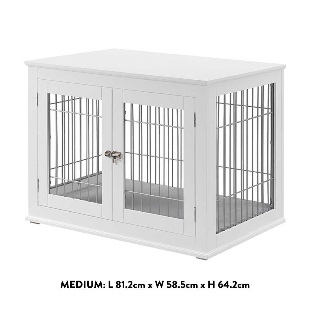 Mahogany dog crate best sale