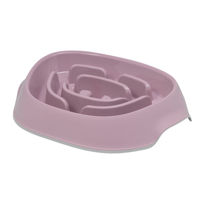 Moderna Slomo Slow Feeder Dog Bowl 950ml, Soft Lilac