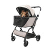 Ibiyaya InstaCollapse Detachable Dog Stroller, Taupe