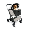 Ibiyaya InstaCollapse Detachable Dog Stroller, Taupe