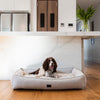 Dog Lounger Bed, Aspen Faux Fur