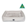 Dog Lounger Bed, Aspen Faux Fur