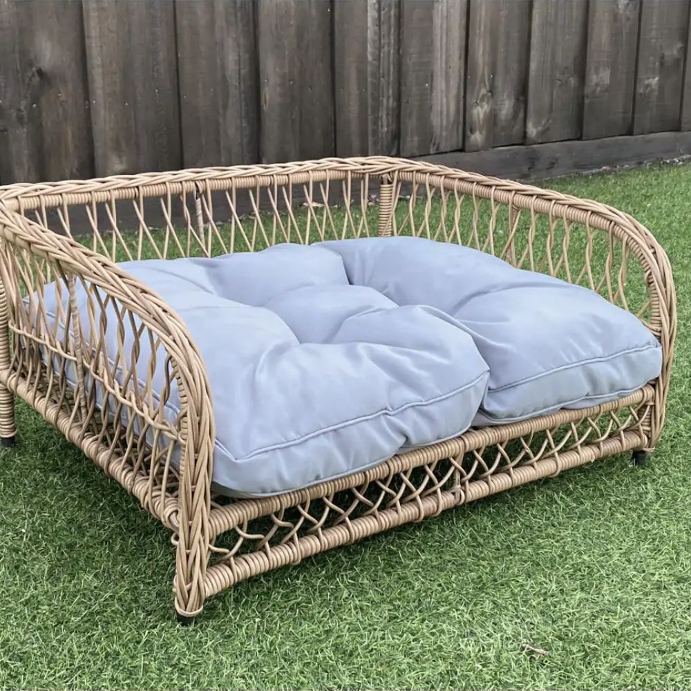 Fetch oasis rattan dog hot sale bed