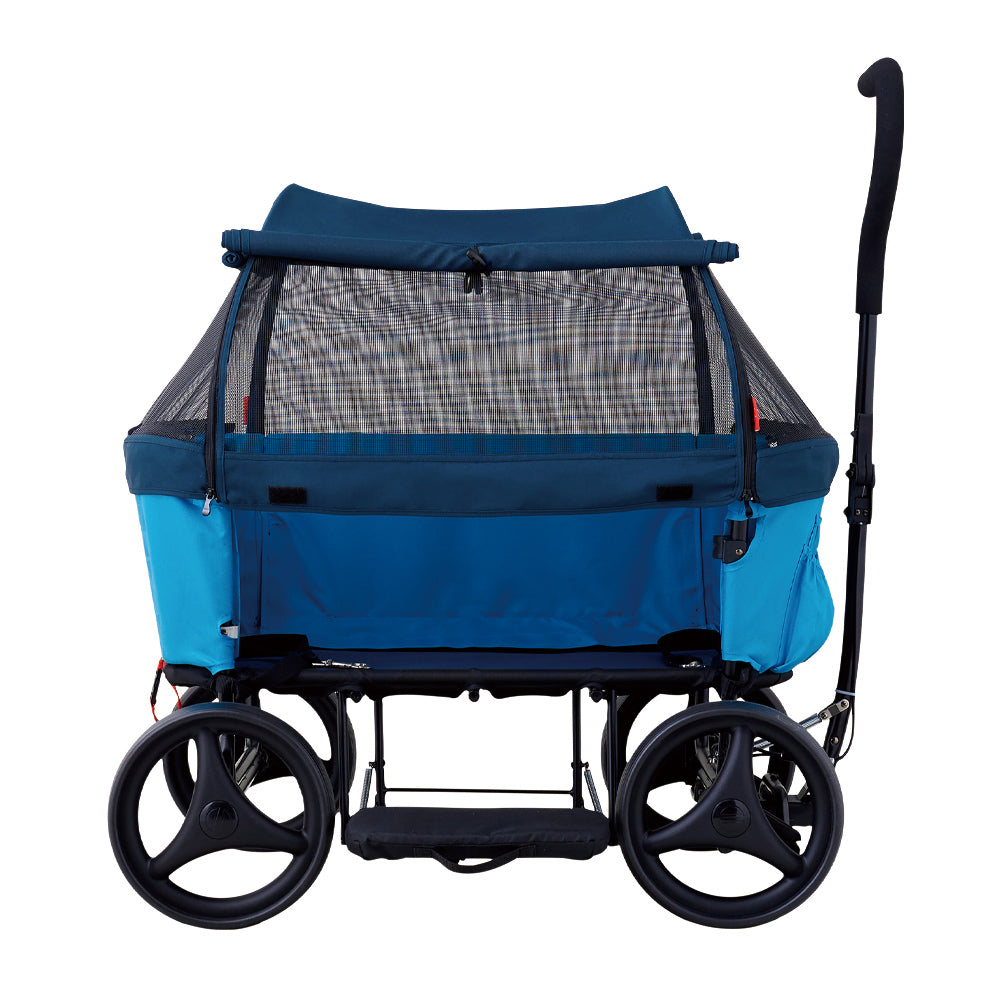 Ibiyaya Noah All Around Beach Cart Wagon Pacific Blue Modern Pets