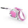 Dogness Dog Leash Dogness Smart Retractable Dog Leash Set, Pink White