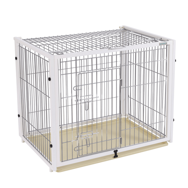 Large white dog sales crate