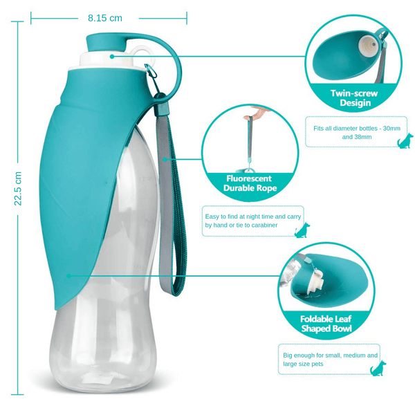 Portable dog 2025 water bottle australia