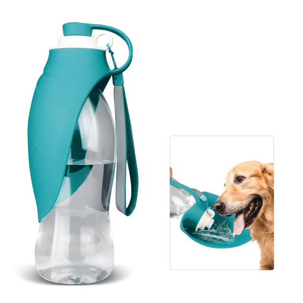 blue paws Dog Water Bottle with Clip | blueoco