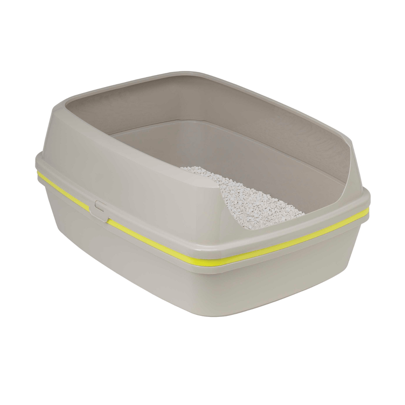 Scoop Free Cat Litter Box, Moderna Lift-to-Sift Grey, Large - Modern Pets