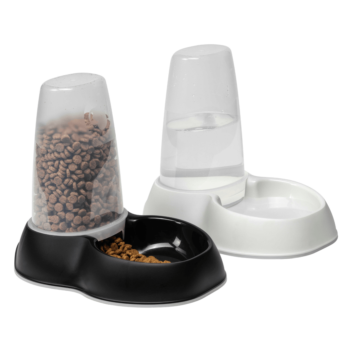 Moderna Sensiflo Pet Food Dispenser, 1.5L Gravity Feeder, White