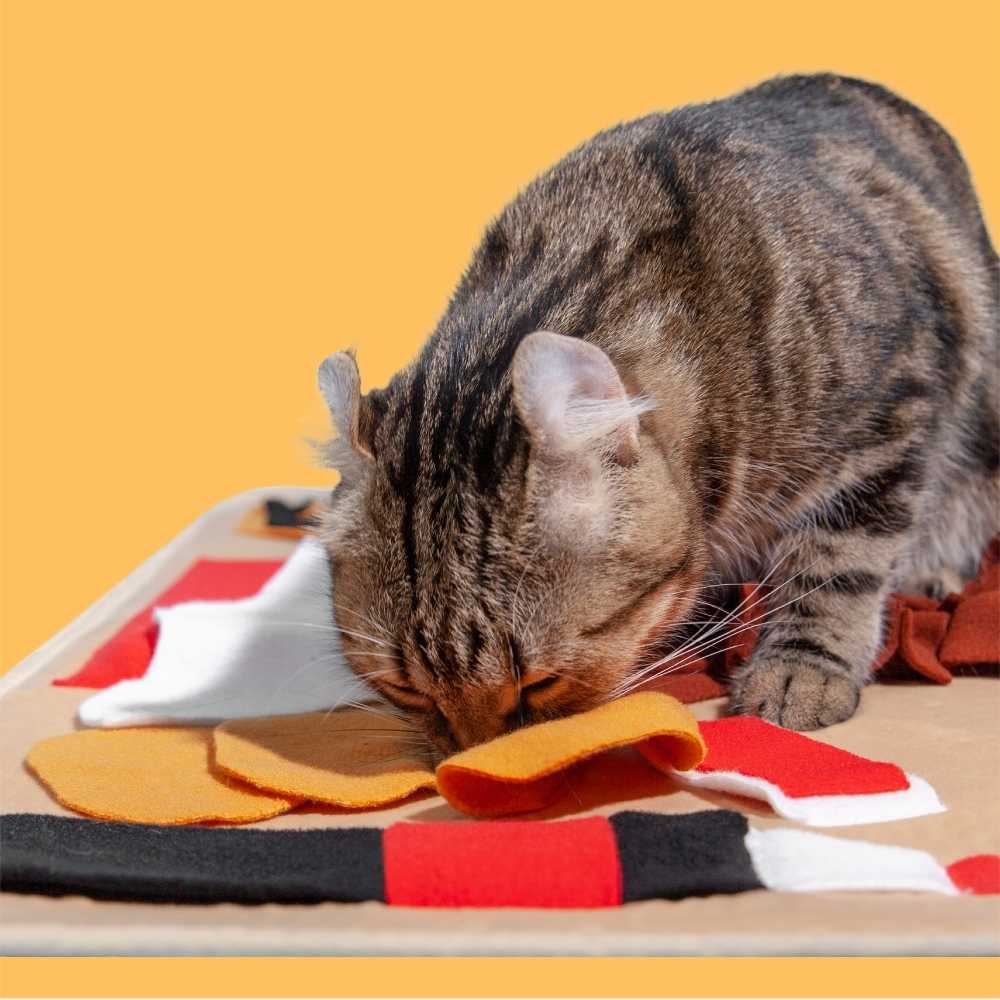 Snuffle sales mat cat